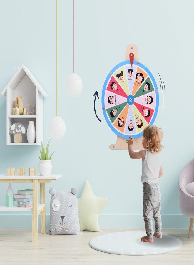 The Funny Mind Emotion Learning Spin Wheel Montessori Wooden Educational Nursery Activity Wall Panel for Preschool, Creche, Daycare, Kids, Toddlers, and Babies 1, 2, 3, 4, 5, 6, 7, 8+ Years - Image 5
